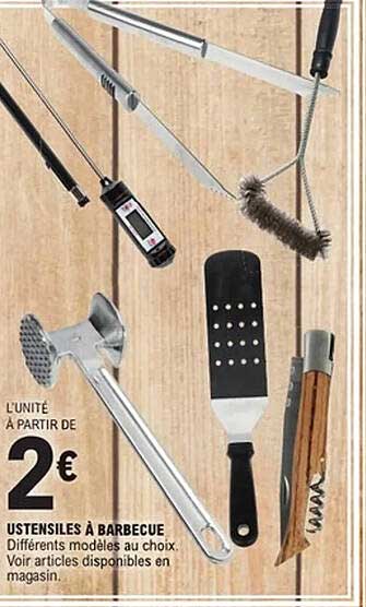USTENSILES À BARBECUE