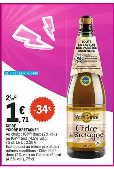 Val de Rance Cidre de Bretagne