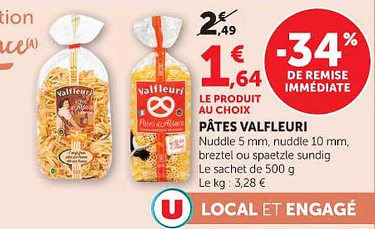 Valfleuri Pâtes Valfleuri