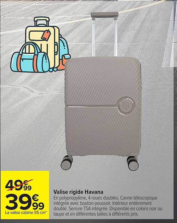 Valise rigide Havana