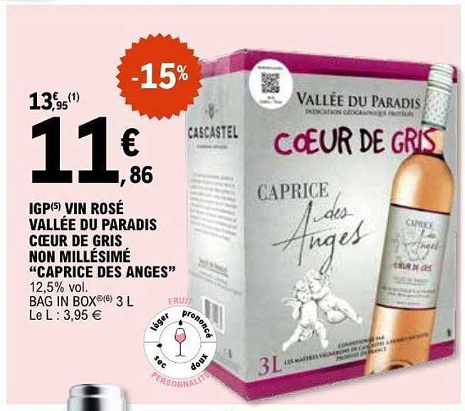 Vallée du Paradis Coeur de Gris