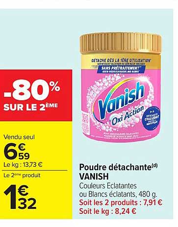 Vanish Poudre détachante