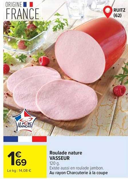 VASSEUR Roulade nature