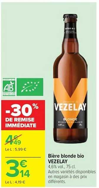 VEZELAY Blonde