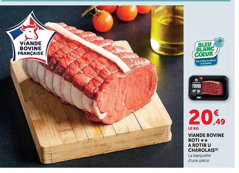 VIANDE BOVINE ROTI CHAROLAIS