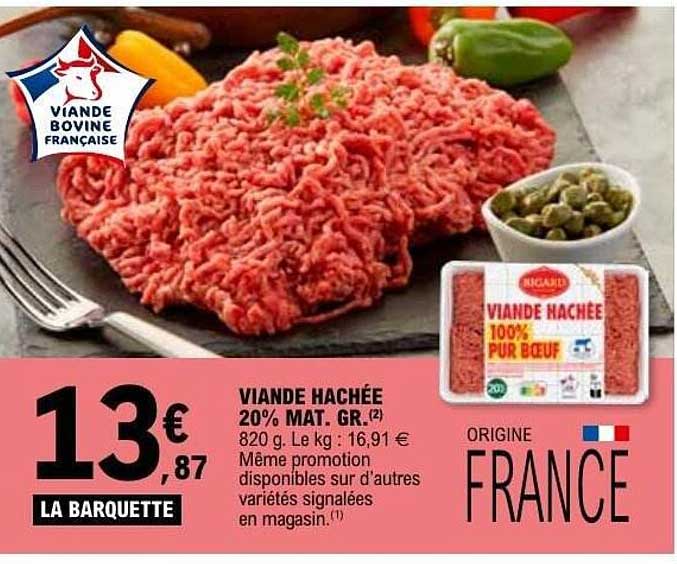 VIANDE HACHÉE
