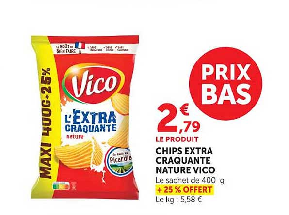 Vico L’Extra craquante