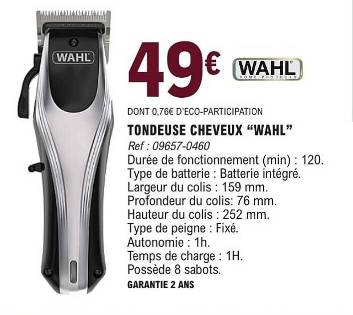 WAHL TONDEUSE CHEVEUX