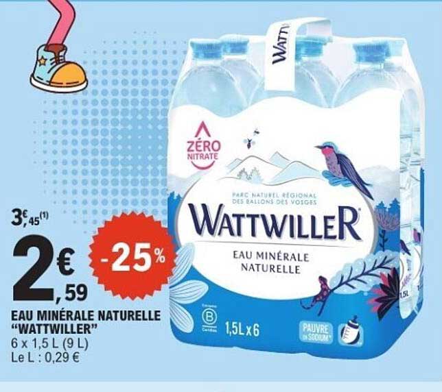 Wattwiller Eau minérale naturelle
