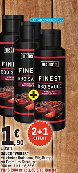 Weber Finest BBQ Sauce