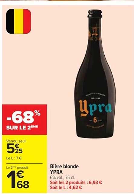 YPRA Bière blonde