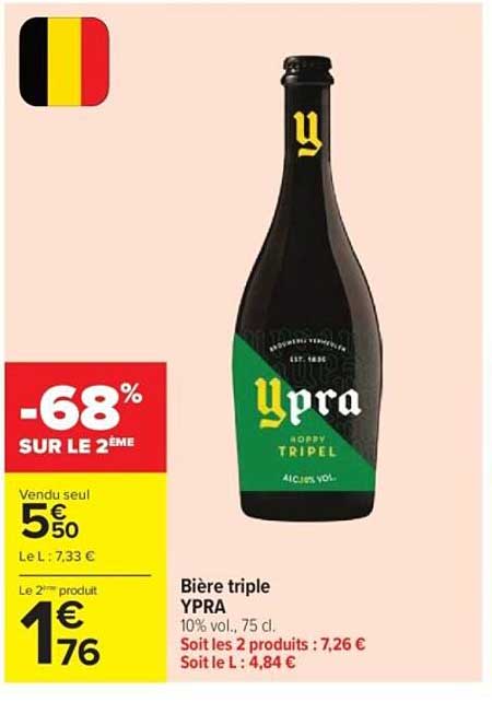 YPRA Bière triple
