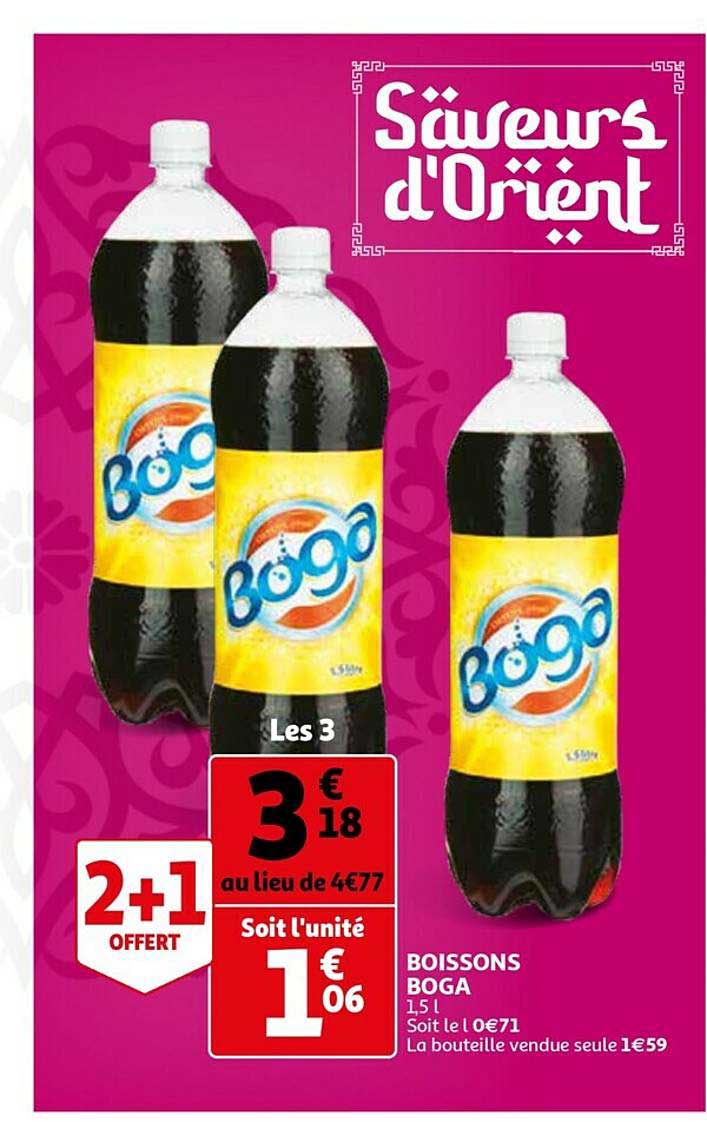 boisson boga saveurs d'orient