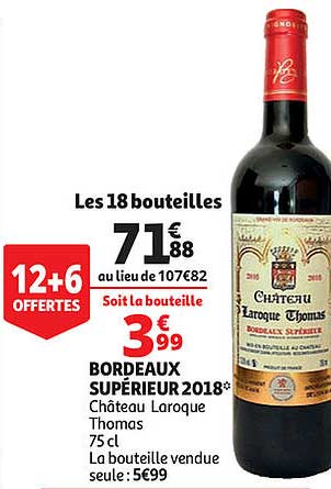Bordeaux Supérieur 2018 Château Laroque Thomas