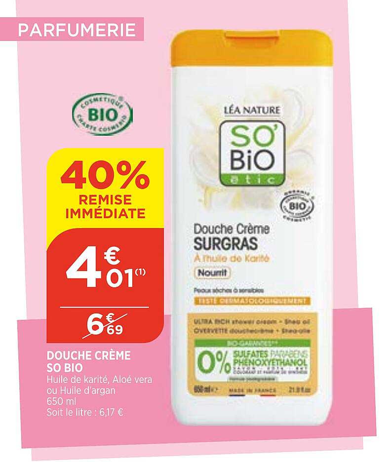Douche Crème So Bio