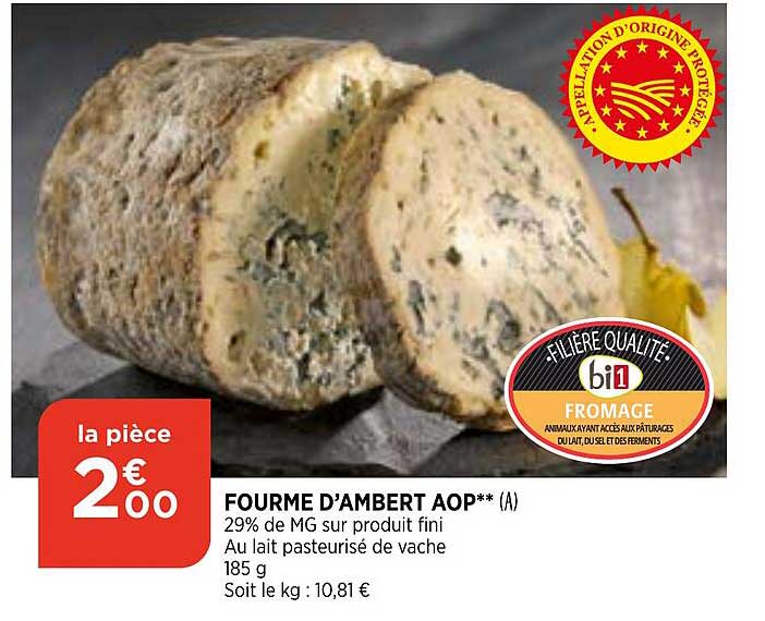 fourme d'ambert aop