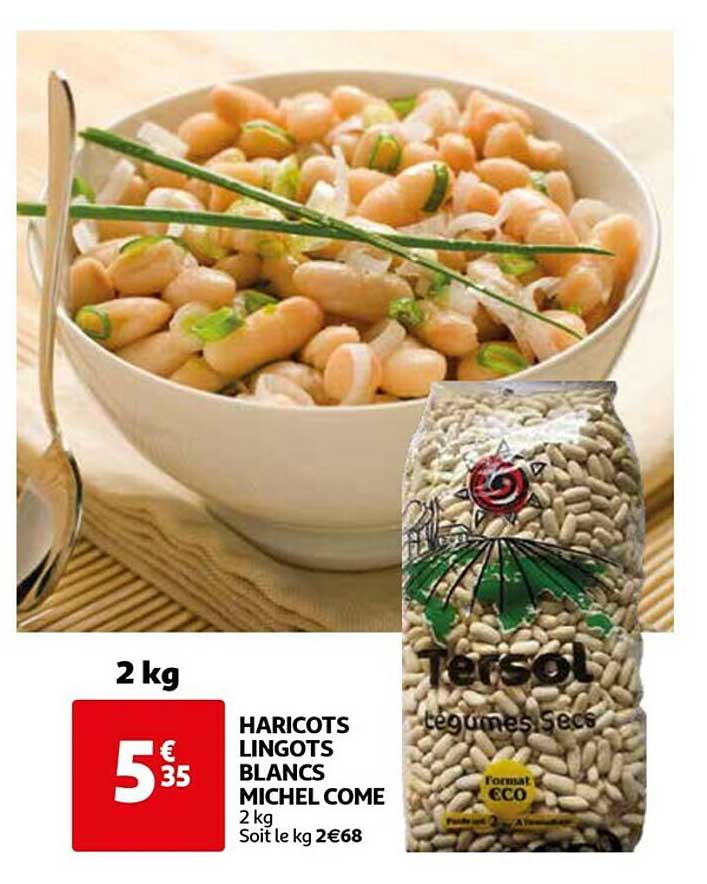 haricot lingots blancs michel come