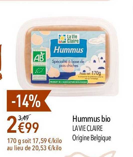 hummus bio