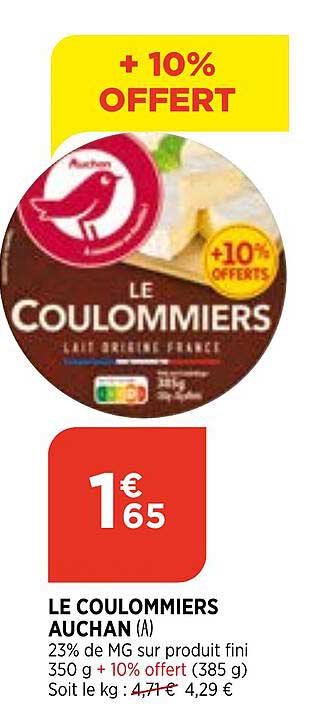 Le Coulommiers Auchan