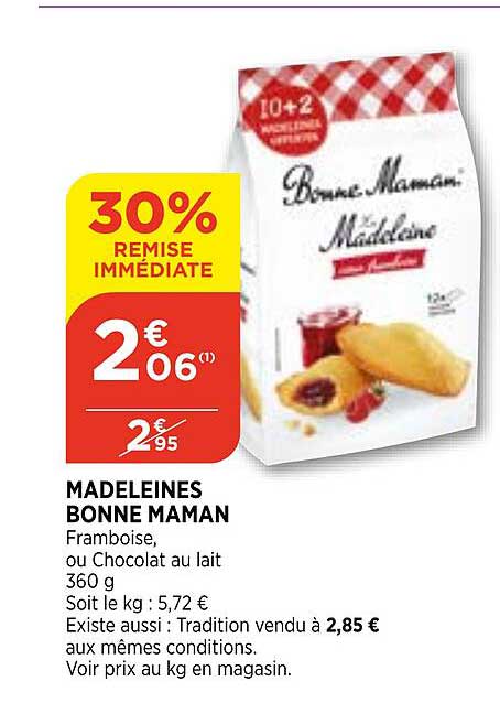 madeleines bonne maman