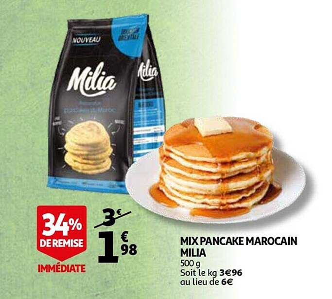 mix pancake marocain milia