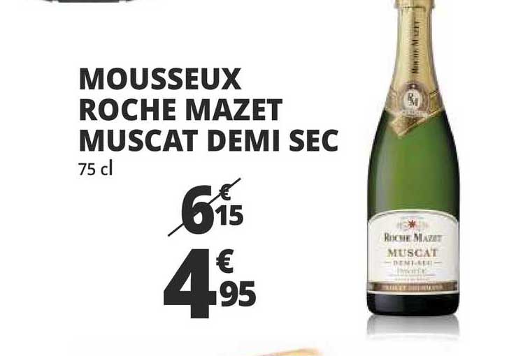 mousseux roche mazet muscat demi sec