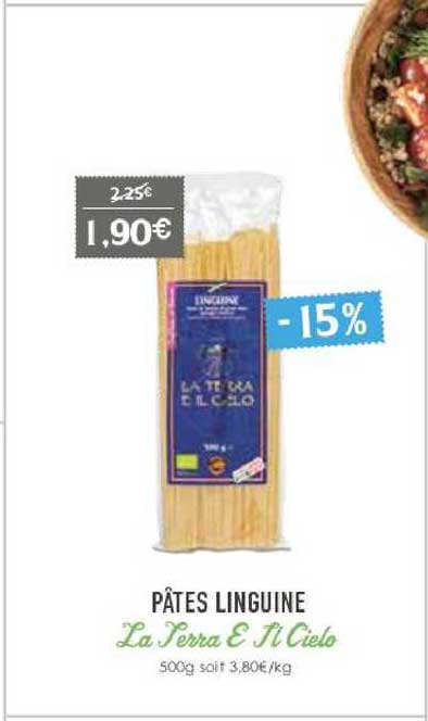 Pâtes Linguine La Terra & St Cielo