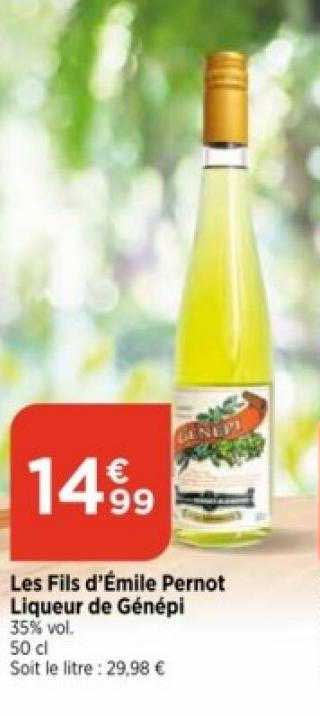 les fils d'émile pernot liqueur de génépi