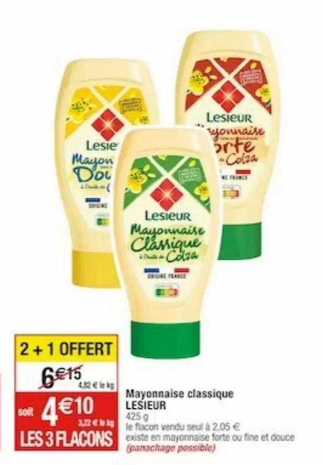 Mayonnaise Classique Lesieur