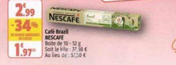 café brazil nescafé