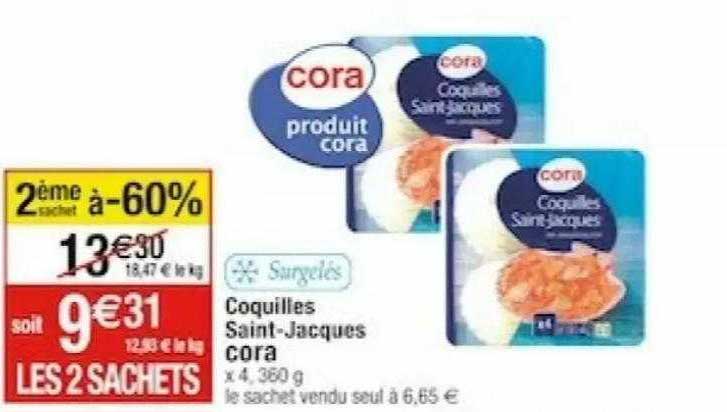 coquilles saint-jacques cora