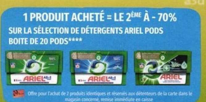 Détergents Ariel Pods Boîte De 20 Pods