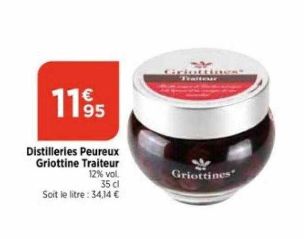distilleries peureux griottine traiteur