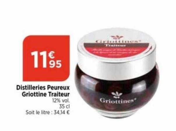 distilleries peureux griottine traiteur
