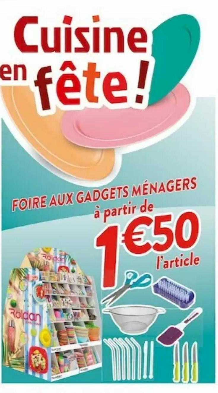 foire aux gadgets ménagers