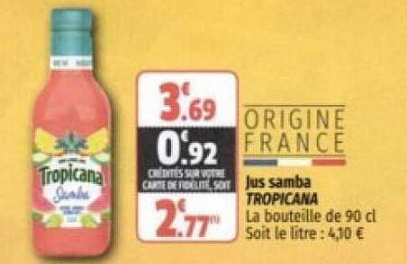 Jus Samba Tropicana