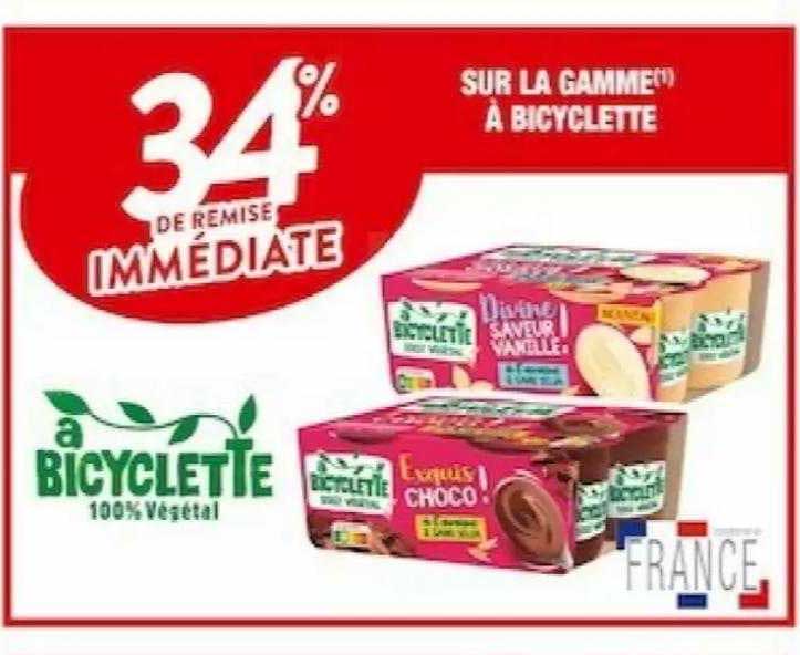 la gamme à bicyclette