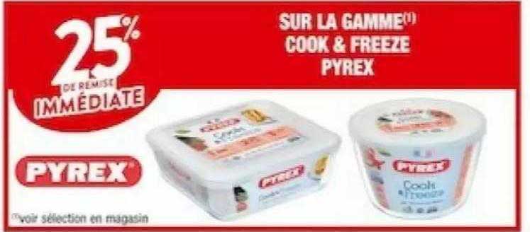 la gamme cook & freeze pyrex