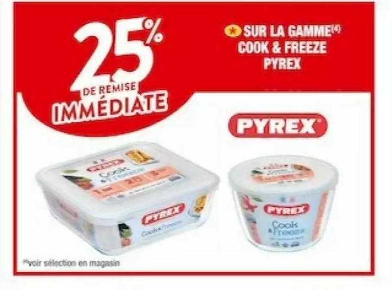 la gamme cook & freeze pyrex