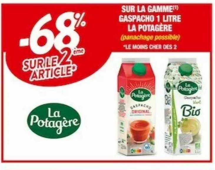 la gamme gaspacho 1 litre la potagère