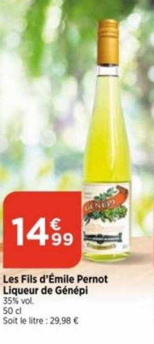 les fils d'émile pernot liqueur de génépi