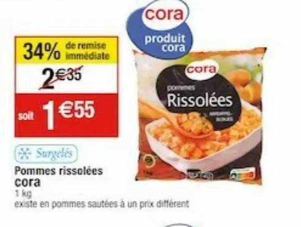 Pommes Rissolées Cora