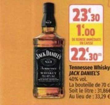 tennessee whisky jack daniel's