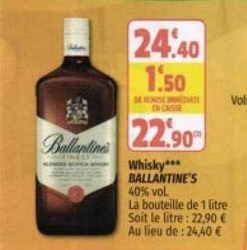 Whisky Ballantine's