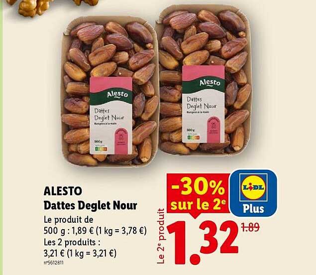 ALESTO Dates Deglet Nour