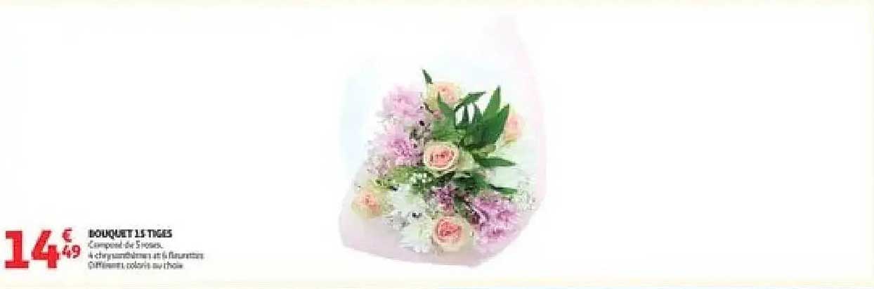 BOUQUET 15 TIGES