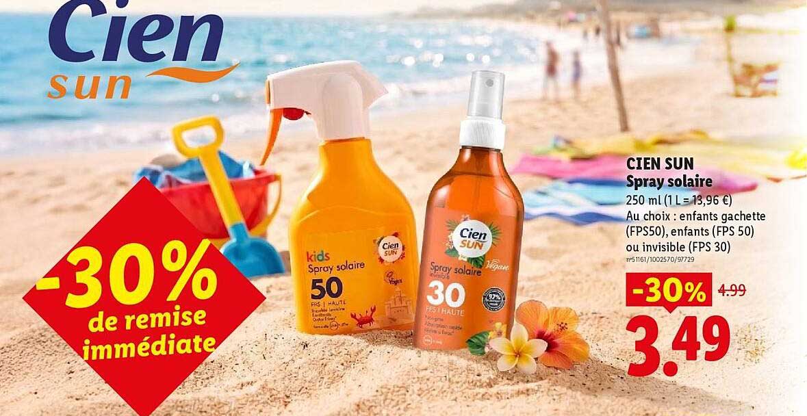 CIEN SUN Spray solaire