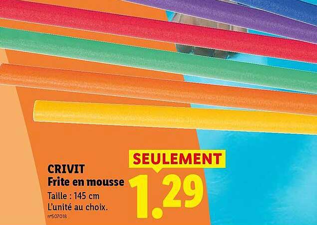 CRIVIT Frite en mousse