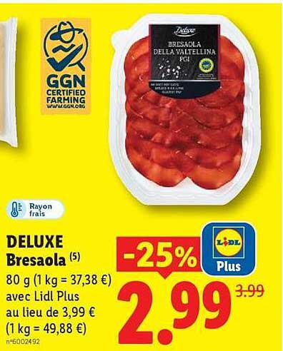 DELUXE Bresaola