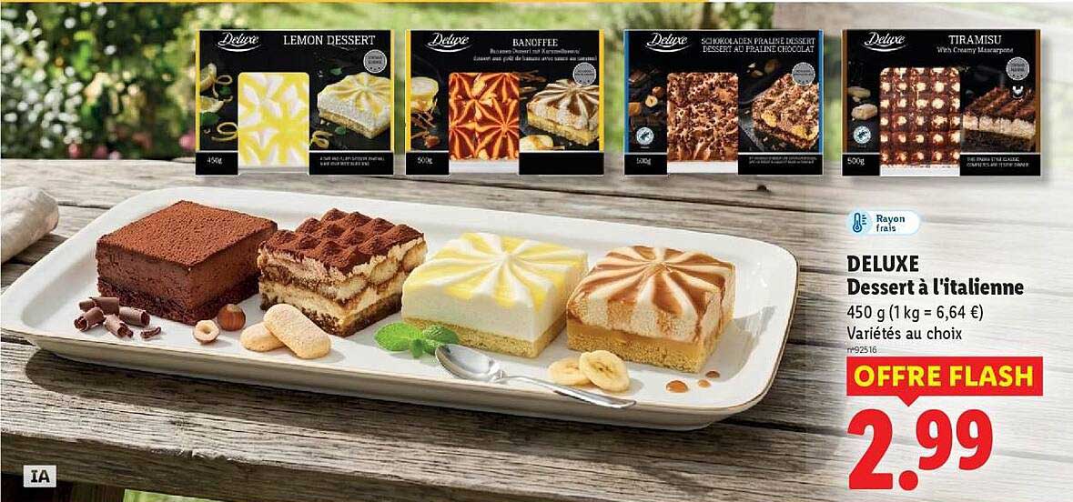 Deluxe Dessert à l'italienne